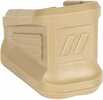 ZEV +5 BASEPAD For Glock 17 Magazine FDE